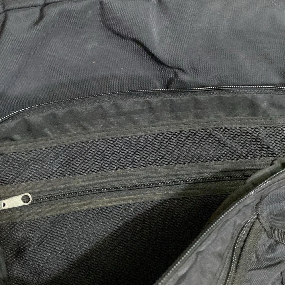 Men’s Black Laptop Backpack Bag Utility Practical Office On-the-Go